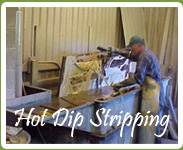 Hot Dip Stripping